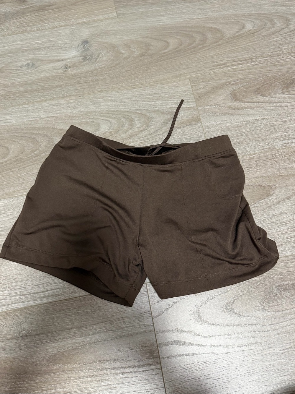 Fabletics Women’s Brown Active Shorts with Drawstring